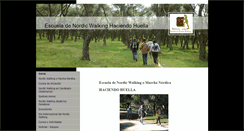 Desktop Screenshot of escuelanordicwalking.com